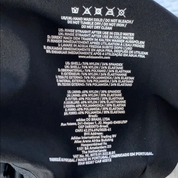 Adidas Adizero XVIII Freestyle Open Back Swimsuit - Picture 12 of 13